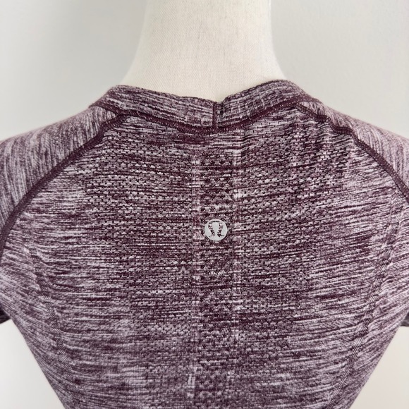 Lululemon swiftly tech short‎ sleeve purple top - Picture 5 of 7